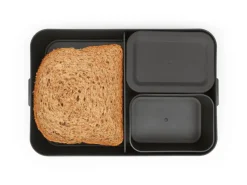 Brabantia Recipientes Para Alimentos<Caja para almuerzo Make & Take Bento grande 2 L, oscuro Gris
