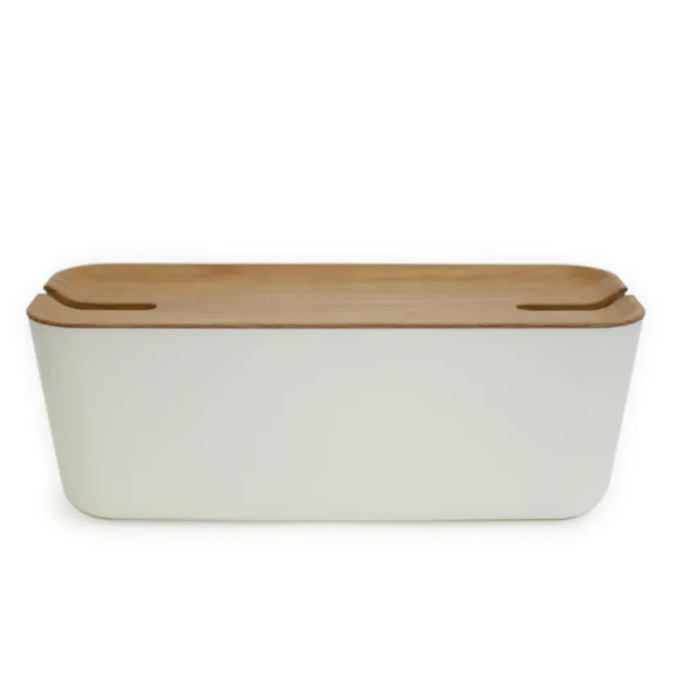Bosign Otros Accesorios De Iluminación<Caja para cables Cable Organiser XL, tapa impresión madera MarrónBlanco
