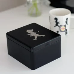 Solstickan Design Botes Y Tarros<Caja para té con compartimentos Solstickan 13,6x15,6 cm, Negro