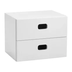 TÔNN furniture Cajonera TÔNN pequeño, White Blanco Discount