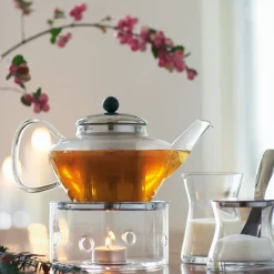Bodum Teteras<Calentador de té Bistro, cromo Plateado