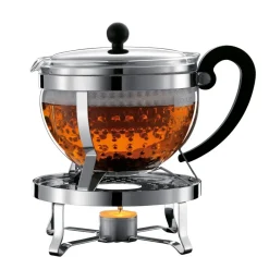 Bodum Calentador para tetera Chambord, cromo Plateado Outlet