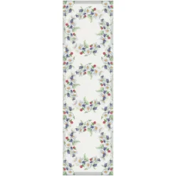 Ekelund Linneväveri Caminos De Mesa|Caminos De Mesa<Camino de mesa Blomkrans 35x120 cm, Multi BeigeMulti