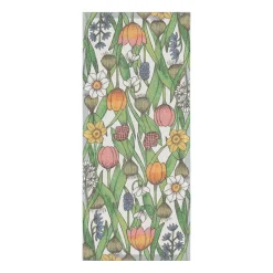 Ekelund Linneväveri Camino de mesa Blomsterlök, 35x80 cm Multi Sale