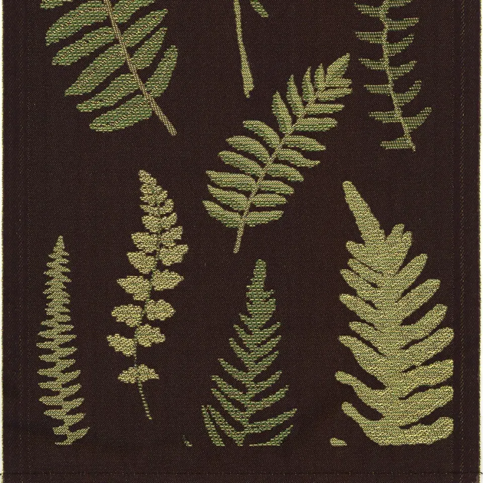 Ekelund Linneväveri Camino de mesa Cora, 35x120 cm Verde New