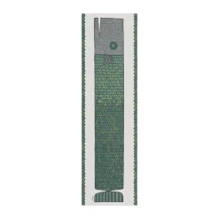 Ekelund Linneväveri Caminos De Mesa|Caminos De Mesa<Camino de mesa Fiskben 35x120 cm, Azul verdoso VerdeAzul