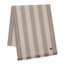 Lexington Camino de mesa Jacquard Striped 50x350 cm, Beige Clearance