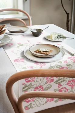 Ekelund Linneväveri Camino de mesa Åkervinda 35x120 cm, Rosa Best