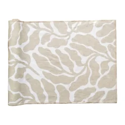 Fine Little Day Camino de mesa Leaves 45x180 cm, Oat Beige New
