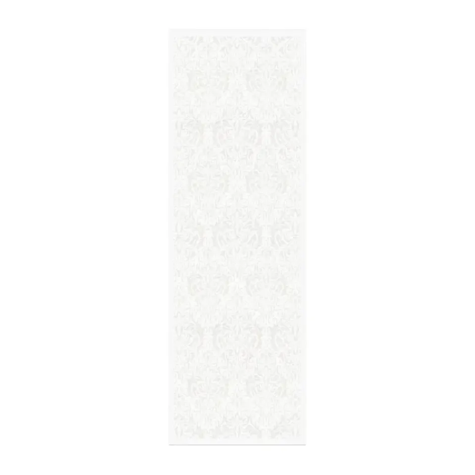 Ekelund Linneväveri Camino de mesa Medaljong 50x150 cm, Blanco Gris Hot