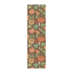 Ekelund Linneväveri Caminos De Mesa|Caminos De Mesa<Camino de mesa Plenty of pumpkin, 35x120 cm Multi