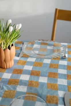 Fine Little Day Camino de mesa Rutan 50x140 cm, Oat AzulBeige Discount