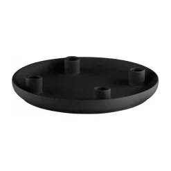 Blomus Candelabros De Navidad<Candelabro ADVENT Ø27 cm, Black Negro