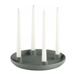 Blomus Candelabros De Navidad<Candelabro ADVENT Ø27 cm, Duck green Verde