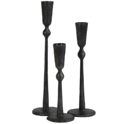Tell Me More Candelabro Boule , Medium Negro Sale