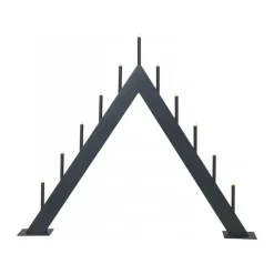 Star Trading Candelabro Buzz 59 cm, Gris Sale