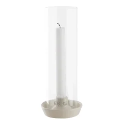ERNST Candelabros<Candelabro cilindro de vidrio , Blanco