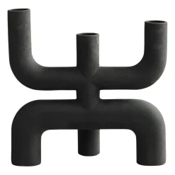 101 Copenhagen Candelabro Cobra 25x25 cm, Black Negro Best