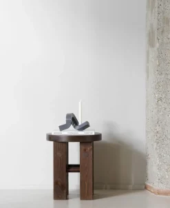 Normann Copenhagen Candelabros<Candelabro Crooked 1, Gris