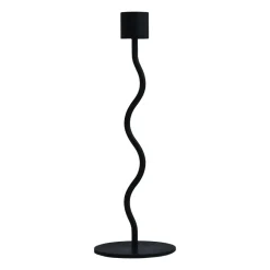 Cooee Design Candelabros<Candelabro Curved 23 cm, Black Negro