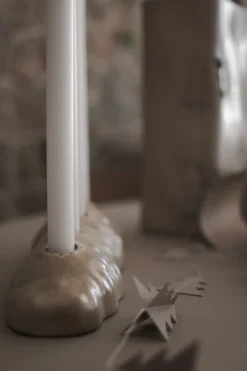 DBKD Candelabros De Navidad<Candelabro de Adviento Base, Beige