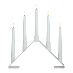 Watt & Veke Candelabro de Adviento Luna, White Blanco