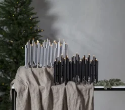 Star Trading Candelabros Eléctricos De Adviento<Candelabro de Adviento Note 25x35 cm, Gris
