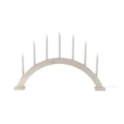 Scandi Living Candelabros Eléctricos De Adviento<Candelabro de Adviento Sky arco 41 cm, esmaltado Blanco