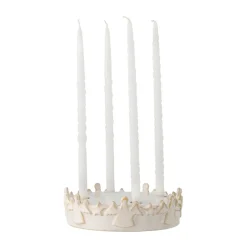 Bloomingville Candelabros De Navidad<Candelabro de Adviento Starry, Blanco