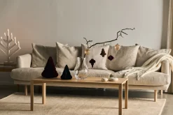 Scandi Living Candelabro de AdvientoPine 62 cm, esmaltado Blanco Discount