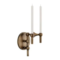 STOFF Candelabro de pared Nagel, Bronzed brass Marrón Sale