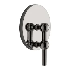STOFF Candelabro de pared Nagel, Cromo negro Plateado Outlet