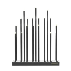 Elflugan Candelabro eléctrico , Gris antracita GrisNegro Online