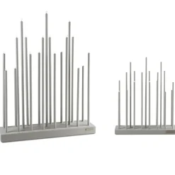 Elflugan Candelabros Eléctricos De Adviento<Candelabro eléctrico , claro Gris