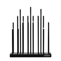 Elflugan Candelabro eléctrico , carbón Negro Clearance