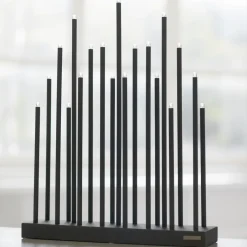 Elflugan Candelabro eléctrico , carbón Negro Clearance