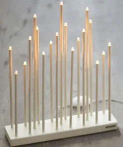 Elflugan Candelabro eléctrico Grande, Off-white Blanco Clearance