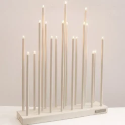 Elflugan Candelabro eléctrico Grande, Off-white Blanco Clearance