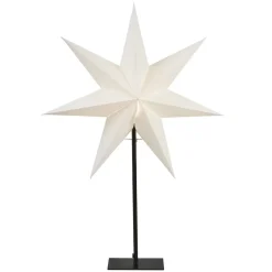 Star Trading Candelabro eléctrico Frozen, Blanco Best