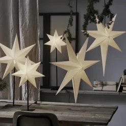 Star Trading Candelabro eléctrico Frozen, Blanco Best