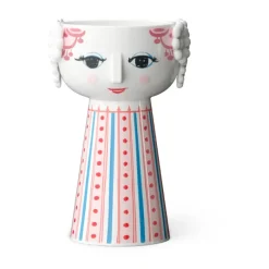 Bjørn Wiinblad Portavelas Y Soportes Para Vela<Candelabro Eva 14 cm, Rojo