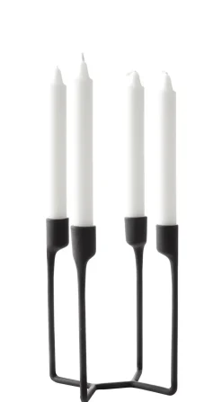 Normann Copenhagen Candelabro Heima, Negro Online