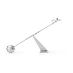 Audo Copenhagen Candelabros<Candelabro Interconnect 42,5 cm, Stainless steel Plateado