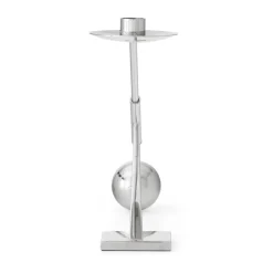 Audo Copenhagen Candelabros<Candelabro Interconnect 42,5 cm, Stainless steel Plateado