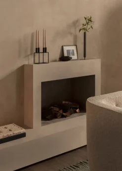 Audo Copenhagen Candelabro Kubus 4, Negro Discount