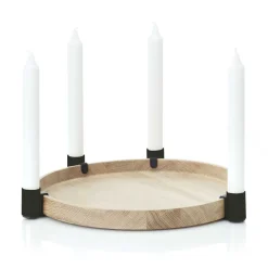 Applicata Candelabros De Navidad<Candelabro Luna maxi, roble- Negro
