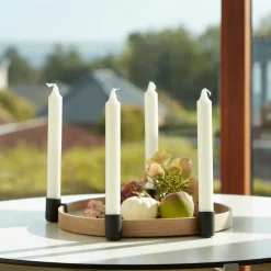 Applicata Candelabros De Navidad<Candelabro Luna maxi, roble- Negro