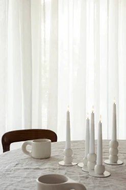Watt & Veke Candelabro Lykke combinable incl. 5 velas LED, White Blanco Online