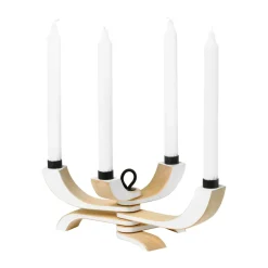 Design House Stockholm Candelabros De Navidad<Candelabro Nordic Light, 4 brazos, Blanco