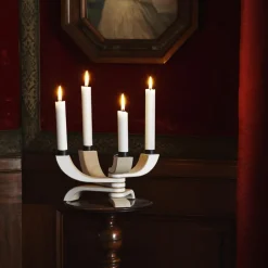 Design House Stockholm Candelabros De Navidad<Candelabro Nordic Light, 4 brazos, Blanco